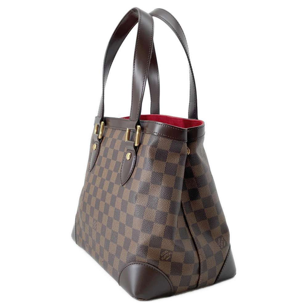 Louis Vuitton Hampstead Brown Bag Tote Damier Ebene